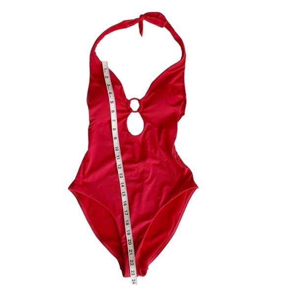 SEA LEVEL Australia Red Keyhole Swimsuit! Retail $138 - Picture 3 of 7